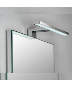 Emuca Applique LED per specchio di bagno, 300 mm Aquarius