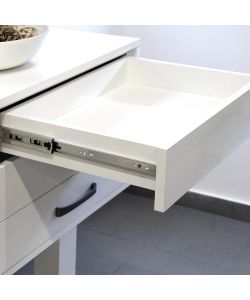 Emuca Kit Guide per cassetti a sfera estrazione totale sistema push chiusura soft 45 MM 10,0 X 7,5 X 36,0