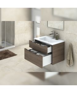 Emuca Kit Cassetto Cucina Concept Bianco 138mm x 400mm - Cassetti per Mobile e Bagno