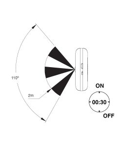 Emuca Luminaria LED Crater ricaricabile