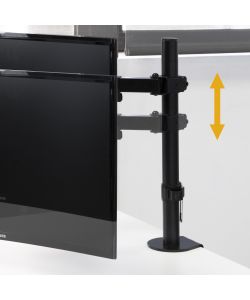 Emuca Supporti per monitor inclinabili e girevole 360