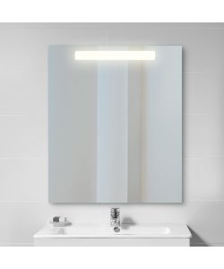 Emuca Specchio da bagno Pegasus con illuminazione LED frontale