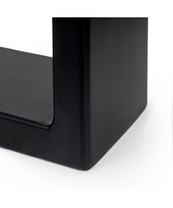 Emuca Set Gambe Da Tavolo Square Rett. 600Mm Nero