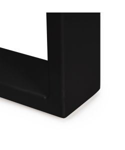 Emuca Set Gambe Da Tavolo Square Rett. 800Mm Nero