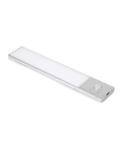 Emuca Applique LED Kaus ricaricabile via USB con sensore di movimento L 240 mm