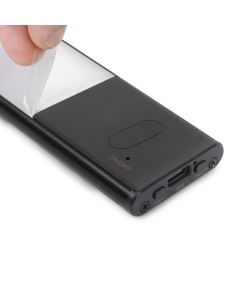 Emuca Applique LED Kaus Black ricaricabile via USB con sensore tattile di prossimit, 600mm, Verniciato nero 1 UN