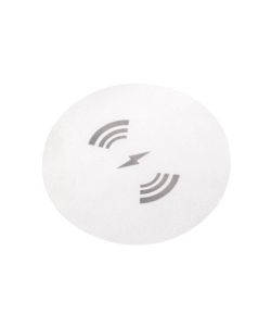 Emuca Caricatore wireless nascosto per mobile Airtop 2, 60mm, 5V DC 2A (QI-10W), Plastica nera, Tecnoplastica 1 UN