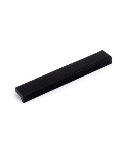 Emuca Maniglia per mobili Bremen, L 160 mm, interasse 128 mm, Anodizzato nero, Alluminioto