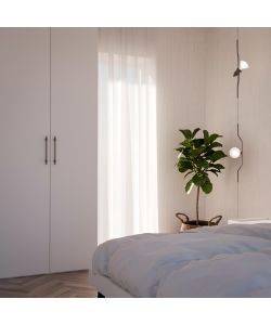 Emuca Maniglia per mobile Riad, L 232 mm, interasse 192 mm, Bronzato, Alluminioto
