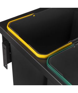 Emuca Recycle, Contenitore per la raccolta differenziata 2x24lt