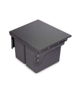 Emuca Recycle, Contenitore per la raccolta differenziata 2x24lt