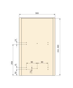 Emuca Pattumiera per differenziata Recycle da cucina, 35 L, fissaggio sul fondo ed estrazione manuale, Tecnoplastica grigio antracite 1 UN