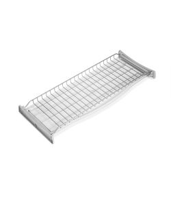 Emuca Scolapiatti Suprastar per modulo, 700, Verniciato alluminio, Acciaio 1 UN