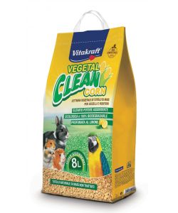 Vitakraft Lettiera Igienica Aromatizzata Limone 8L per Roditori e Uccelli