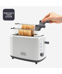 Black+Decker Tostapane - Nero - 820W