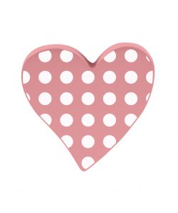 Kd Finale Modello Cuore Pois Rosa
