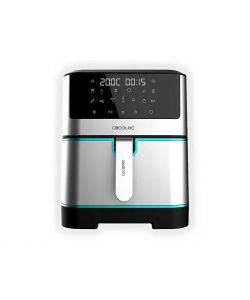 Cecotec Friggitrice ad Aria 1800W 8 Litri Inox Nero Design Compatto