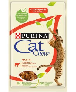 Cat chow manzo e melanzane 85 g