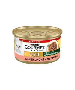 Purina Gourmet Gold Straccetti Alimento umido gatti adulti 85 g multipack