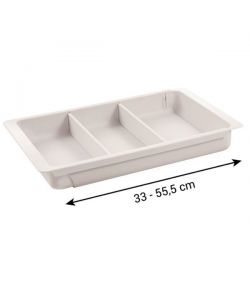 Portautensili Estensibile Cm 33/55X20 Flexi Tescoma