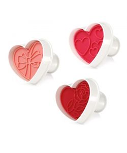 Taglia Biscotti Cuore       Set  3 Delicia Tescoma