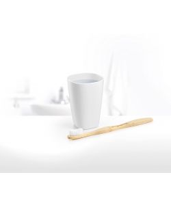Tescoma Bicchiere Bagno - Bianco - 7,5x11 cm
