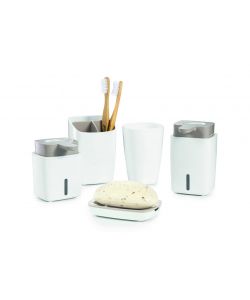 Tescoma Bicchiere Bagno - Bianco - 7,5x11 cm