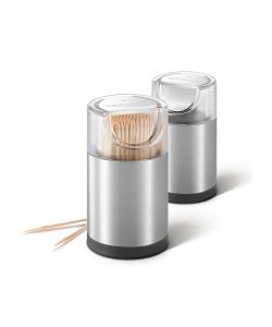 Tescoma Dispenser per Stuzzicadenti Inox - 45x80 mm