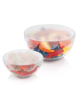 Coperchio in Silicone Pz 2 Cm 17-23 4Food Tescoma