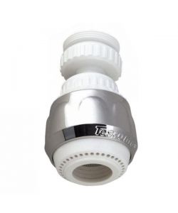 Rompigetto Snodato Cromo/Nero F22 Presto Tescoma