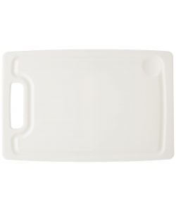 Tescoma Tagliere Rettangolare Presto 30x20 cm Bianco in Plastica Resistente