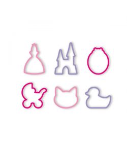 Taglia Biscotti Bambine     Set  6 Delicia Tescoma
