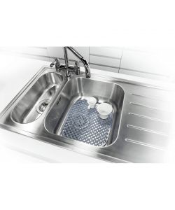 Tappeto lavello 32x28 cm grigio Clean Kit Tescoma