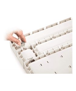 Tescoma Portautensili Cucina Plastica Bianco 37x22 cm Organizzatore Cassetto