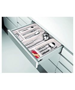 Tescoma Portautensili Cucina Plastica Bianco 37x22 cm Organizzatore Cassetto