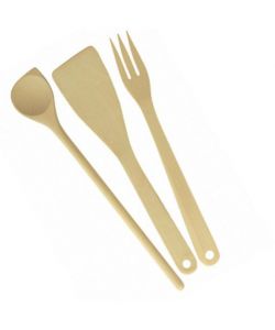 Utensili  Legno Set            Pz.3  Woody Tescoma