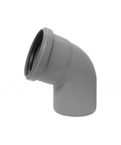 Idro-Bric Curva HTB d. 110 mm 67° in Polipropilene per Scarichi Acque