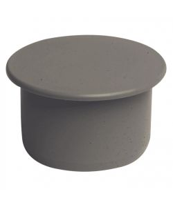 IDRO BRIC Tappo scarico PVC grigio d. 110 mm con guarnizione ad innesto