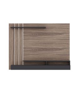 Parete Porta TV Lawrance 157 color Noce Antracite 157x21x120 cm