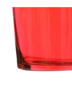 Pasabache Set 6 Bicchieri Bistro' Vetro Colorato Rosso - 360ml