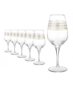 Set calici da vino 360ml