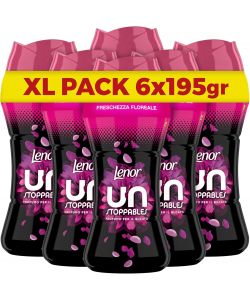 LENOR Profumatore Bucato Perle Floreali 210g - Freschezza Non-stop