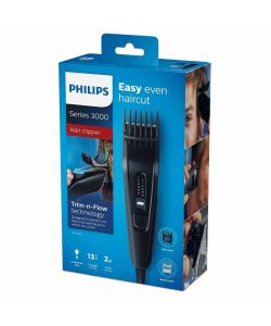 Philips Tagliacapelli Series 3000 nero - 13 lunghezze di taglio