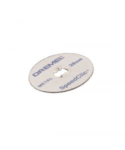 Set 2 Dischi da Taglio 38 mm con Perno Dremel 406