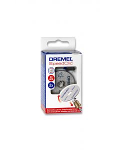 Set 2 Dischi da Taglio 38 mm con Perno Dremel 406