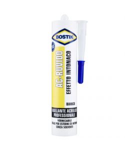 Silicone Edilizia Ruvido Bianco      Ml 300 Bostik