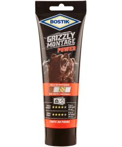 Bostik Grizzly Montage Power tubo 250 gr bianco
