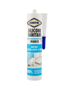 Bostik Silicone bianco Sanitari 280 ml