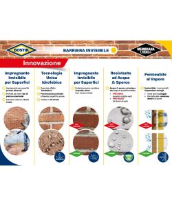 Bostik Membrana Liquida Superfici Porose - Barriera Invisibile 1L
