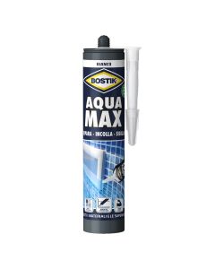 Bostik Sigillante Bianco Aqua Max 425ml - Adesivo Resistente all'Acqua